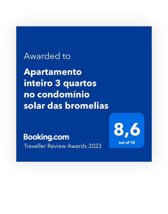 Apartamento Inteiro 3 Quartos No Condominio Solar Das Bromelias بومبينهاس المظهر الخارجي الصورة